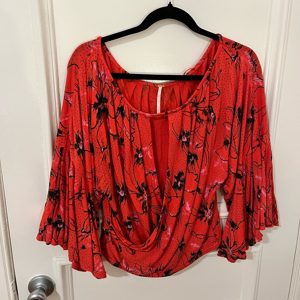 Free People Tropical Crop